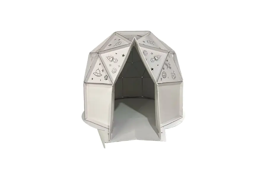 Carpa infantil de papel