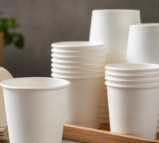 ¿Son saludables los vasos de papel para beber?